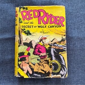 1946 Red Ryder and the Secret of Wolf Canyon Book